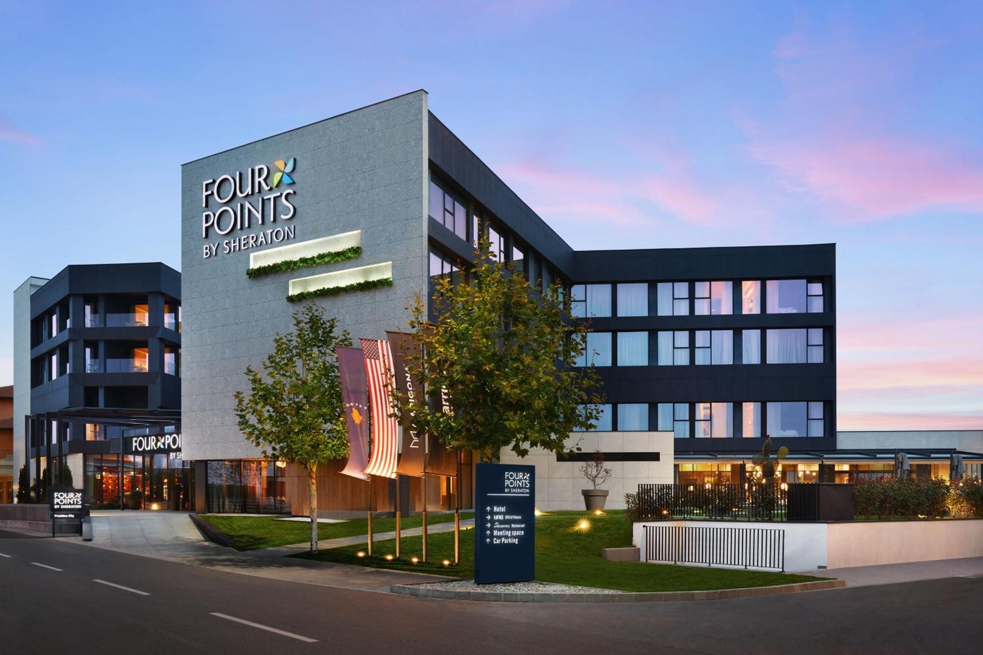 Four Points By Sheraton Prishtina City Pristina Exteriör bild